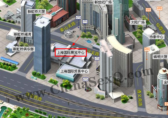 �Ϻ�����չ�����Ľ�ͨ��ͼ