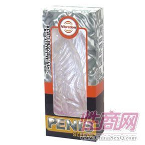 百乐男用情趣用品振动水晶套3
