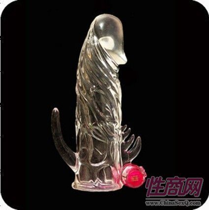 百乐男用情趣用品振动水晶套1