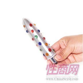 百乐女用震动水晶棒G点调情4