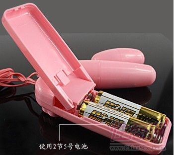 情趣长短双跳蛋粉色恒力2