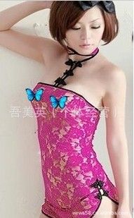 内衣怎么挂货_15岁女孩挂脖吊带内衣(3)