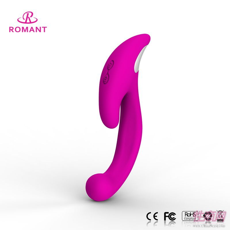 ROMANT 戴安娜 女性**按摩器 双点刺激调情振动棒-女用器具预览图