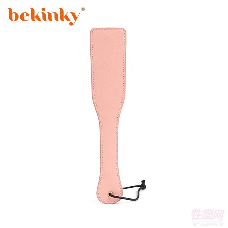 Bekink 必情趣 SM情趣手拍 成人用品软皮革拍子 粉色