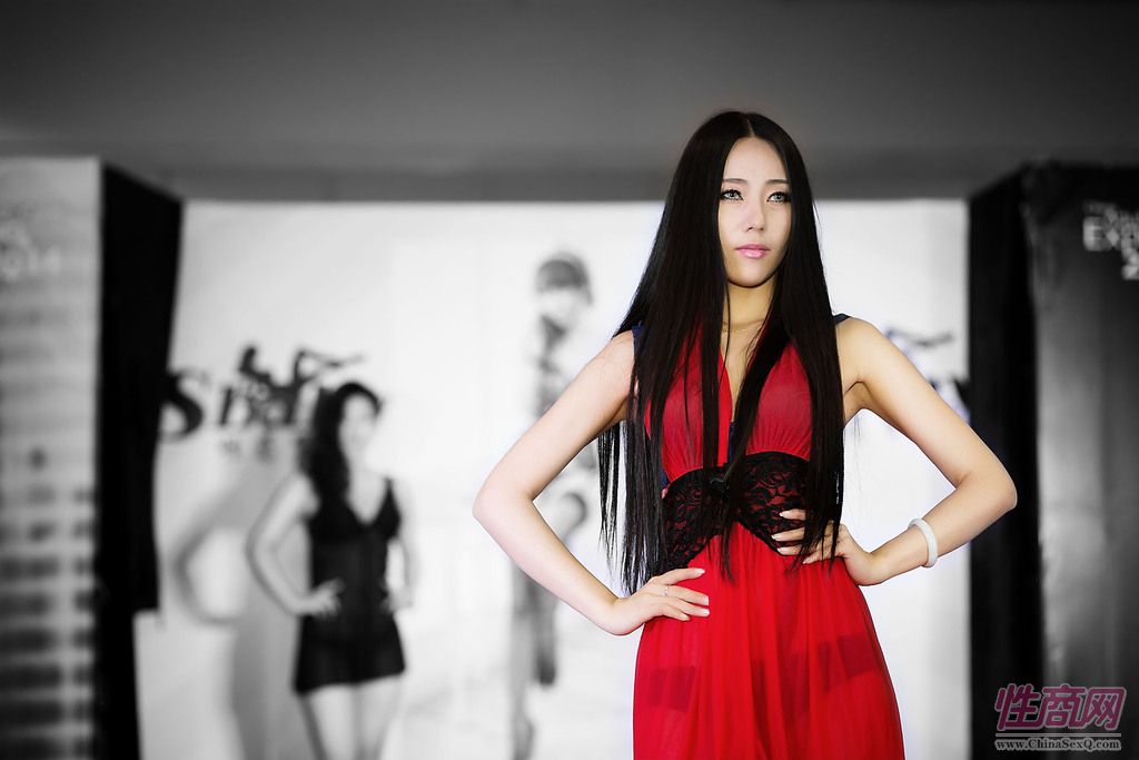 2014上海国际成人展性感情趣内衣T台秀图片3