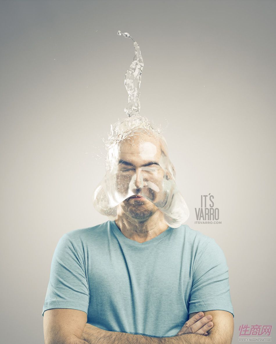 组图:摄影师拍摄爆笑的安全套挑战肖像图片2