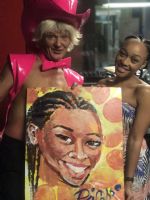 2017南非约翰内斯堡成人展――人体油画