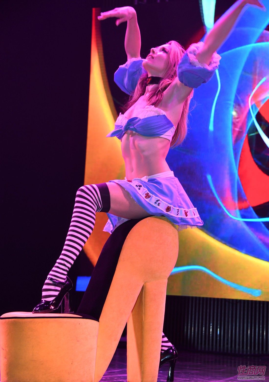2017美国拉斯维加斯成人展舞台表演精彩纷呈图片25