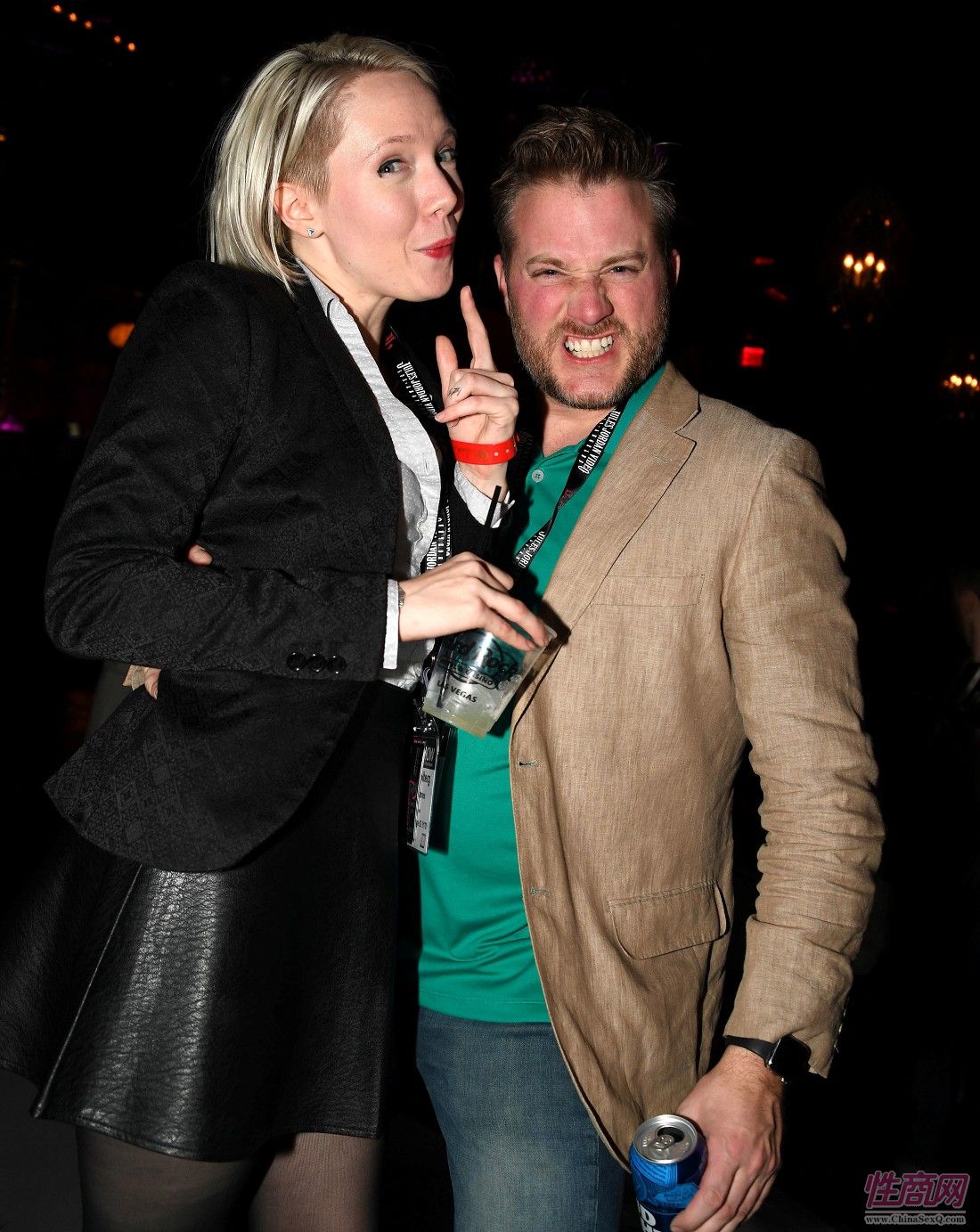 2017美国拉斯维加斯成人展浮华酒吧派对图片13