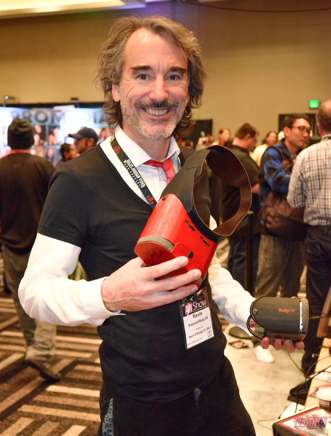 2017美国拉斯维加斯成人展虚拟现实VR游乐厅图片4