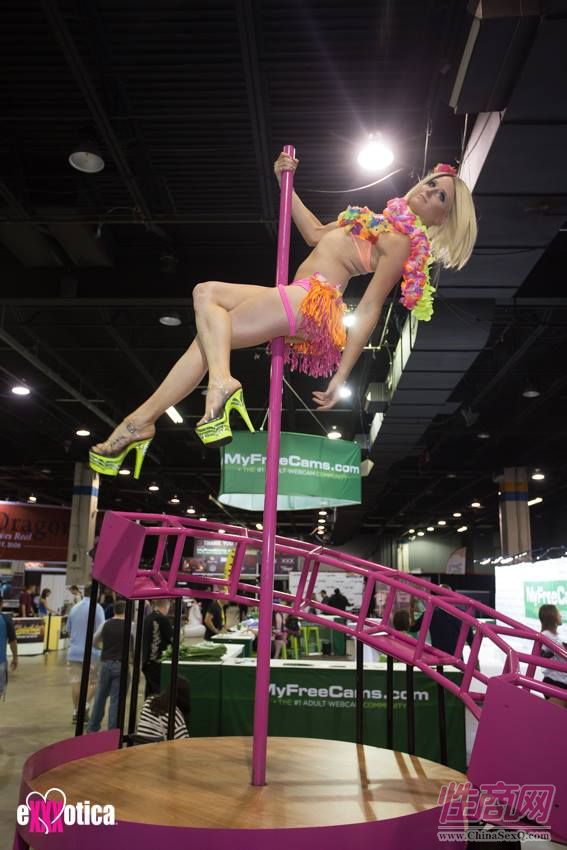 2017美国eXXXotica芝加哥成人展精彩表演图片5