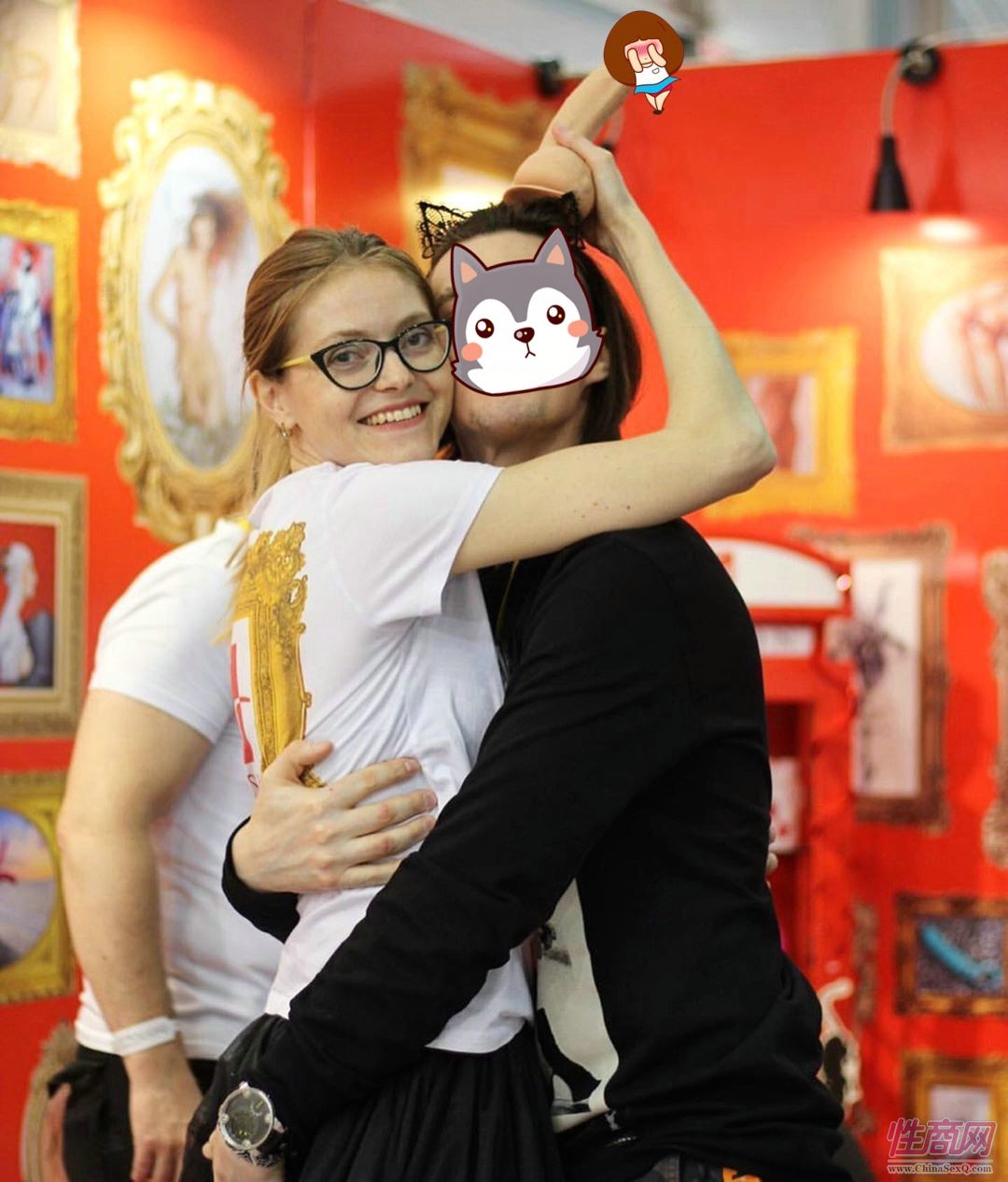 来自全球的商家参加俄罗斯成人展,有很多中国展商图片13