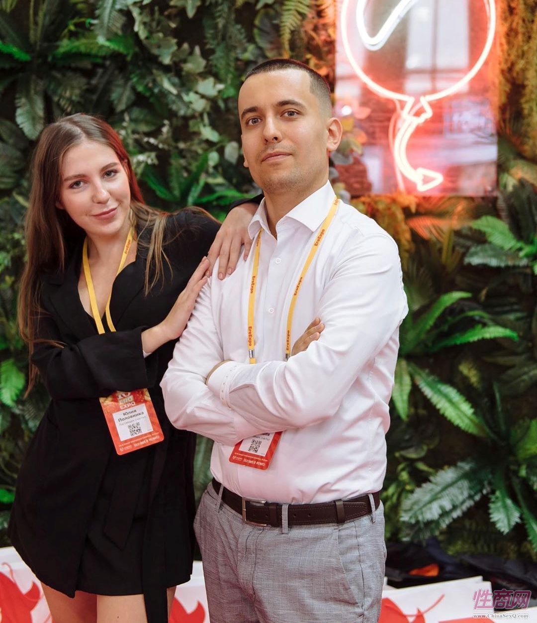 来自全球的商家参加俄罗斯成人展,有很多中国展商图片26