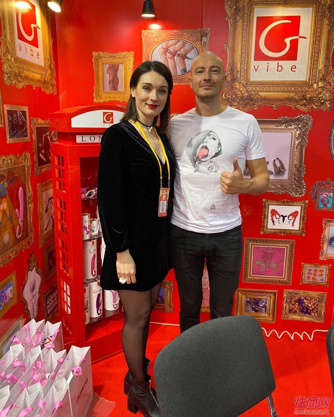 来自全球的商家参加俄罗斯成人展,有很多中国展商图片44