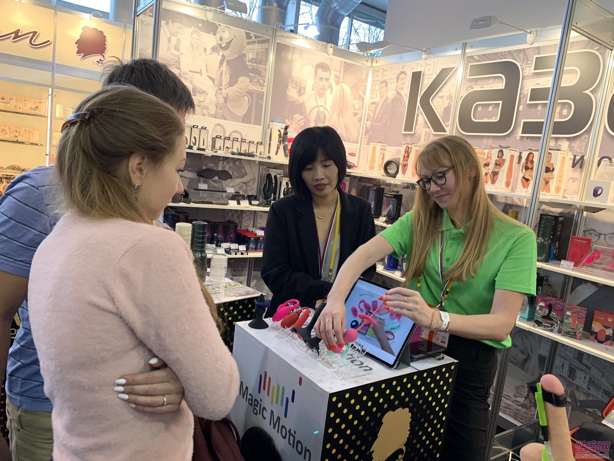来自全球的商家参加俄罗斯成人展,有很多中国展商图片47