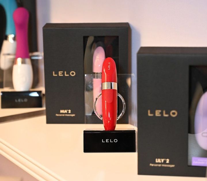 形似口红的LELO震动棒