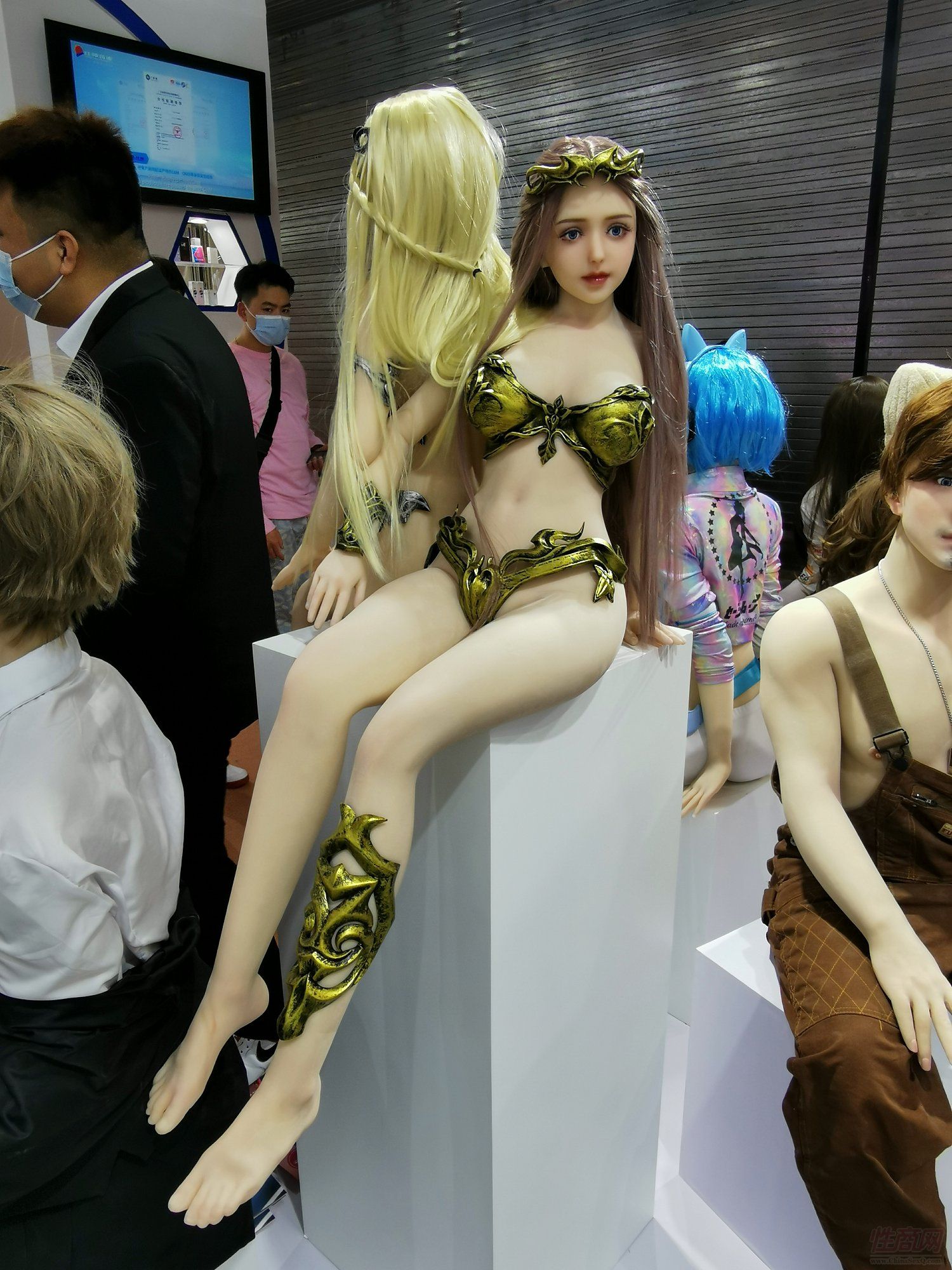 展会上各家品牌娃娃争奇斗艳 (21)