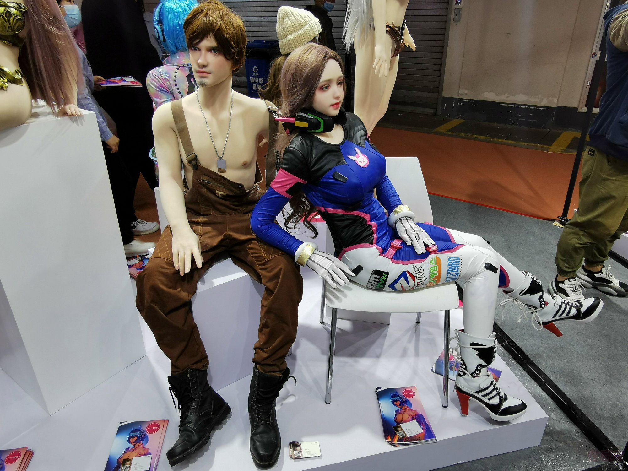 展会上各家品牌娃娃争奇斗艳 (22)