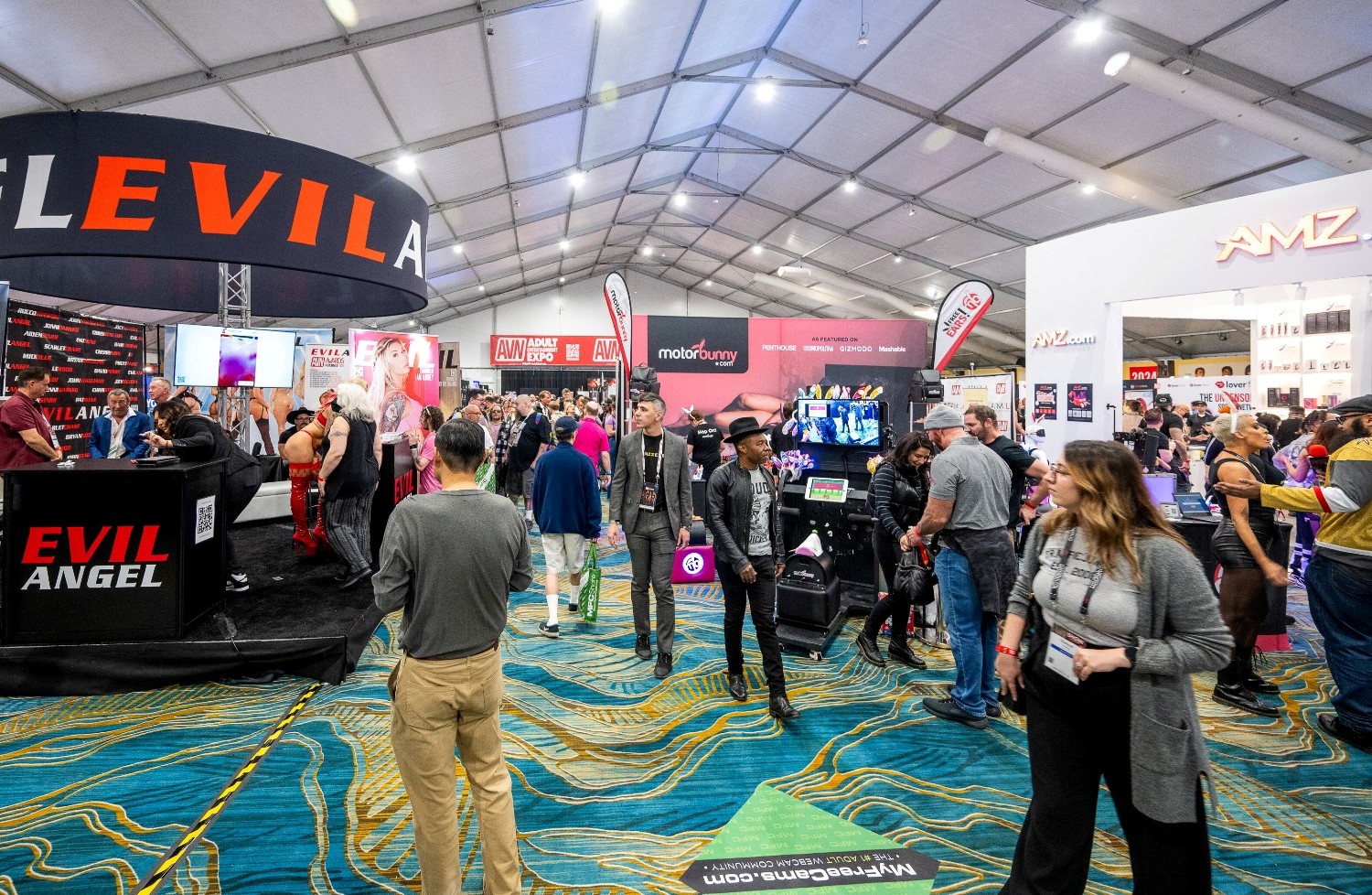 2024美国AVN拉斯维加斯成人展现场报道图片12